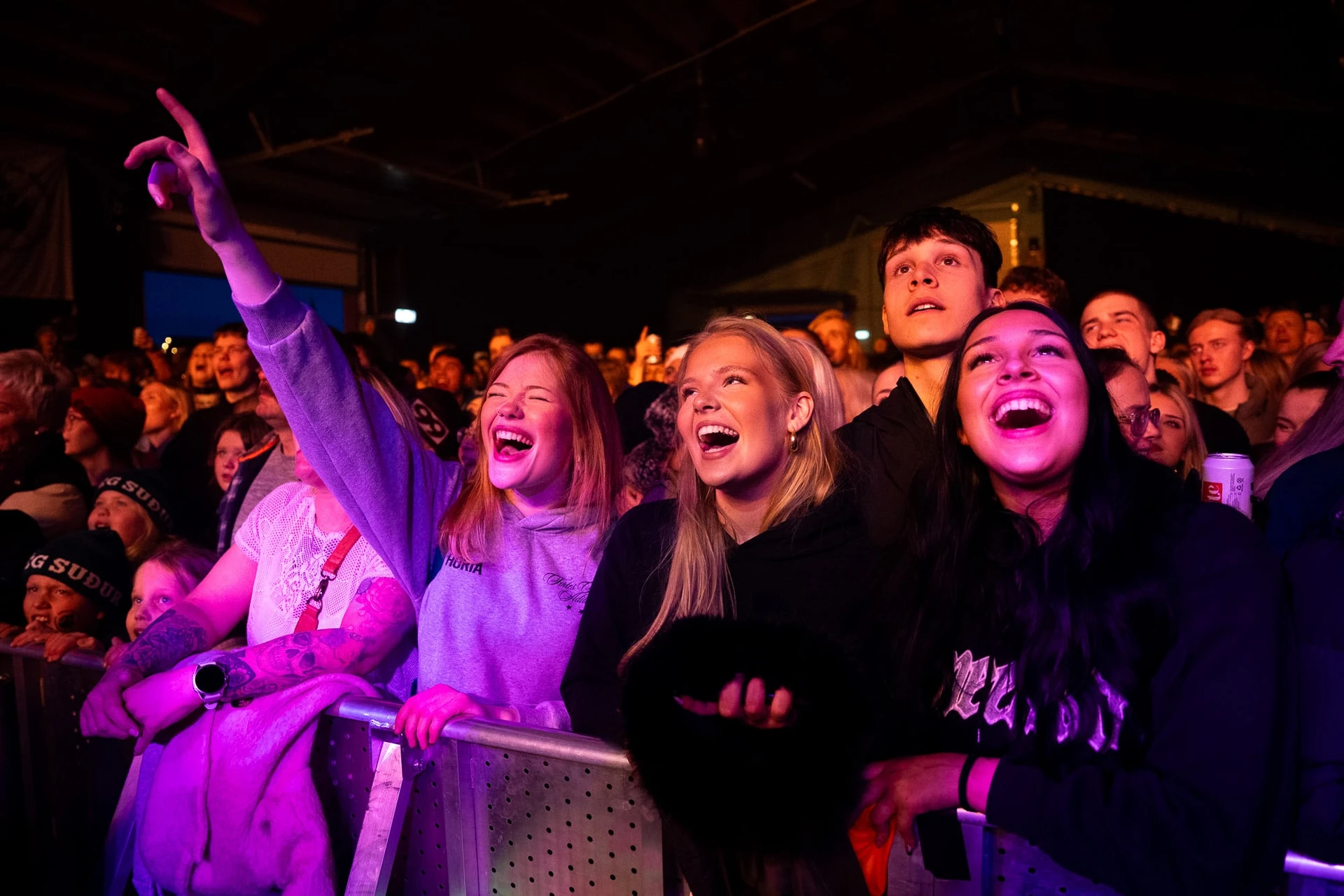 Upptaka frá seinna kvöldinu